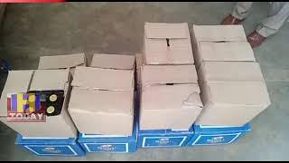 5 SEP N 8 On the basis of secret information, 14 boxes of illegal English liquor were caught.