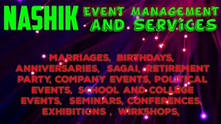 NASHIK Event Management | Catering Services | Stage Decoration Ideas | Wedding arrangements |