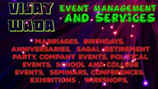 VIJAYWADA Event Management | Catering Services | Stage Decoration Ideas | Wedding arrangements |
