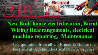 SIWAN   Electrical Services |Home Service by Electricians | New Built House electrification |