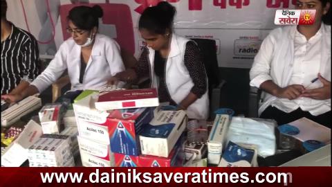 Buraj Hasan में Dainik Savera की ओर से फ्री मेडिकल कैंप