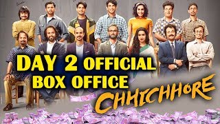 CHHICHHORE DAY 2 OFFICIAL Box Office Collection | Sushant Singh Rajput, Shraddha Kapoor