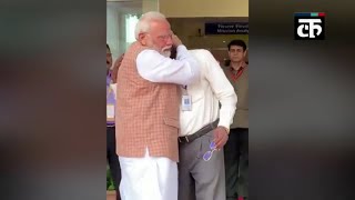 चंद्रयान-2: ISRO प्रमुख के सिवन हुए भावुक तो PM मोदी ने गले लगाकर दी सांत्वना