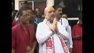 Amit Shah offers prayers at Kamakhya temple attends NEDA meet