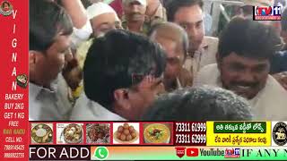 DEPUTY CM AMZATH BASHA REACHED VISAKHAPATNAM AIRPORT, GRAND WELCOME BY PARTY LEADERS | VISAKHA | AP