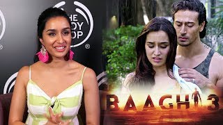 Shraddha Kapoor Reaction On Upcoming Movie BAAGHI 3 | Tiger Shroff