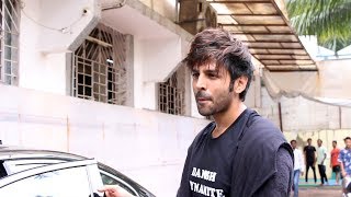 Kartik Aaryan Spotted Post His Workout Session In The Suburbs Today