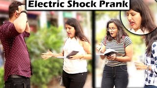 Electric Shock Prank on Girls | Awesome Reactions of Girls | Unglibaaz