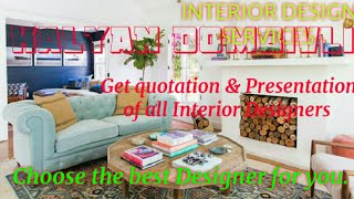 KALYAN DOMBIVLI   INTERIOR DESIGN SERVICES ~ QUOTATION AND PRESENTATION~ Ideas ~ Living Room ~ Tips