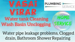 VASAI  VIRAR    Plumbing Services ~Plumber at your home~   Bathroom Shower Repairing ~near me ~in Bu