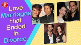 Bollywood Celebrity Love Marriages that Ended in Divorce