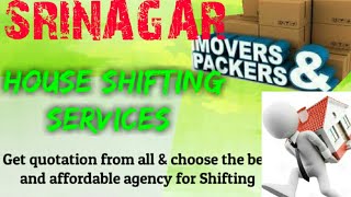 SRINAGAR     Packers & Movers ~House Shifting Services ~ Safe and Secure Service  ~near me 1280x720