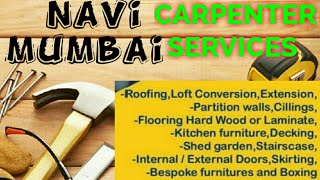 NAVI MUMBAI     Carpenter Services  ~ Carpenter at your home ~ Furniture Work  ~near me ~work ~Carpe