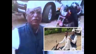 VVIP racism on cam: Maharashtra Speaker rides pillion without helmet