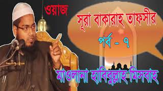 Sura Bakarah Tafsir | Part - 7 | Waz Habibullah Mejbah | Bangla New Waz Video Download | Islamic BD
