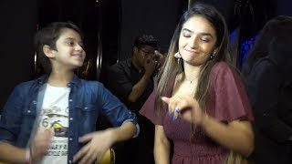 Anushka Sen And Ayan Zubair Crazy Dance  At Abhishek Nigam Birthday Party
