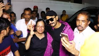 Ranveer Singh Fans Go Crazy For Selfie Outside Dharma Office At Khar