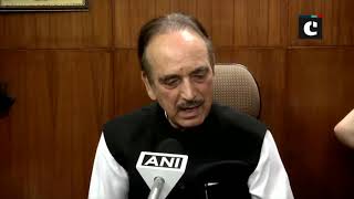 Will present my report before SC: Ghulam Nabi Azad after top court allows him to travel to J&K