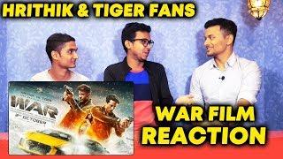 WAR FILM | Hrithik And Tiger Shroff Fans Reaction | Box Office Prediction