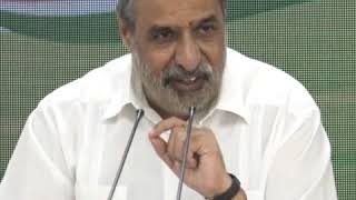 AICC Press Briefing By Anand Sharma at Congress HQ on FM announcements on Economy