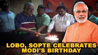Lobo, Sopte Celebrates Modi's Birthday