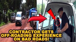 Canconkar's Give Off-Roading Experince To PWD Contractor & Engineer On Bad Roads In Ambulance!