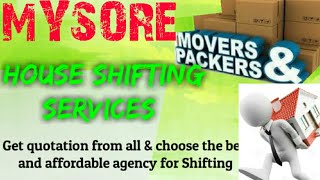 MYSORE    Packers & Movers ~House Shifting Services ~ Safe and Secure Service  ~near me 1280x720 3 7