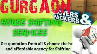 GURGAON    Packers & Movers ~House Shifting Services ~ Safe and Secure Service  ~near me 1280x720 3