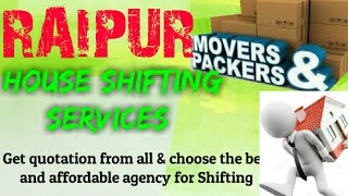 RAIPUR    Packers & Movers ~House Shifting Services ~ Safe and Secure Service  ~near me 1280x720 3 7