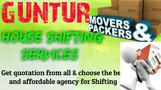 GUNTUR     Packers & Movers ~House Shifting Services ~ Safe and Secure Service  ~near me 1280x720 3