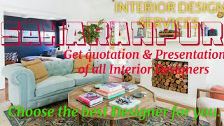 SAHARANPUR     INTERIOR DESIGN SERVICES ~ QUOTATION AND PRESENTATION~ Ideas ~ Living Room ~ Tips ~Be
