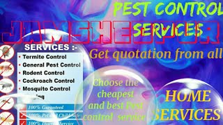 JAMSHEDPUR    Pest Control Services ~ Technician ~Service at your home ~ Bed Bugs ~ near me 1280x720