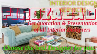 FIROZABAD     INTERIOR DESIGN SERVICES ~ QUOTATION AND PRESENTATION~ Ideas ~ Living Room ~ Tips ~Bed