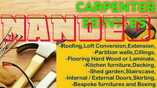 NANDED    Carpenter Services  ~ Carpenter at your home ~ Furniture Work  ~near me ~work ~Carpentery