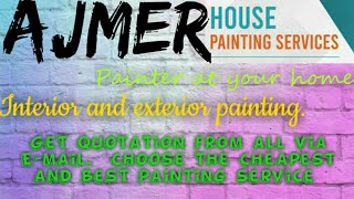 AJMER    HOUSE PAINTING SERVICES ~ Painter at your home ~near me ~ Tips ~INTERIOR & EXTERIOR 1280x72