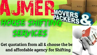 AJMER     Packers & Movers ~House Shifting Services ~ Safe and Secure Service  ~near me 1280x720 3 7