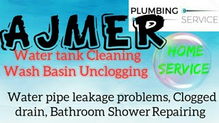 AJMER    Plumbing Services ~Plumber at your home~   Bathroom Shower Repairing ~near me ~in Building