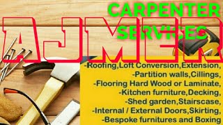 AJMER    Carpenter Services  ~ Carpenter at your home ~ Furniture Work  ~near me ~work ~Carpentery 1