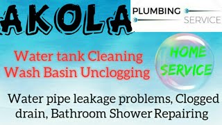 AKOLA   Plumbing Services ~Plumber at your home~   Bathroom Shower Repairing ~near me ~in Building 1