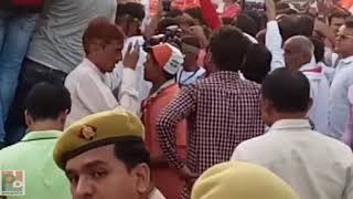 Priyanka Gandhi’s road show at Fatehpur