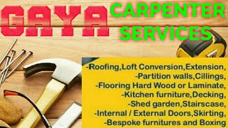 GAYA    Carpenter Services  ~ Carpenter at your home ~ Furniture Work  ~near me ~work ~Carpentery 12