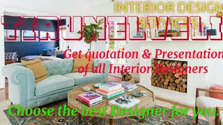 TIRUNELVELI      INTERIOR DESIGN SERVICES ~ QUOTATION AND PRESENTATION~ Ideas ~ Living Room ~ Tips ~