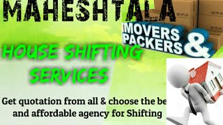 MAHESHTALA    Packers & Movers ~House Shifting Services ~ Safe and Secure Service  ~near me 1280x720