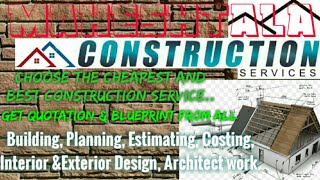 MAHESHTALA    Construction Services ~Building , Planning,  Interior and Exterior Design ~Architect