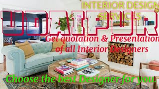 UDAIPUR     INTERIOR DESIGN SERVICES ~ QUOTATION AND PRESENTATION~ Ideas ~ Living Room ~ Tips ~Bedro