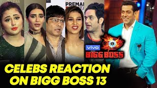 Celebs Reaction On Bigg Boss Season 13 | Salman Khan Show