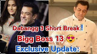 Exclusive Update: Salman Khan Takes Break From Dabangg 3 Shoot And He Is In Mumbai For Bigg Boss 13!