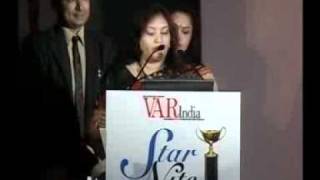 Ms. S. Mohini Ratna, Editor-VARIndia sharing her view about Star Nite Award 2010