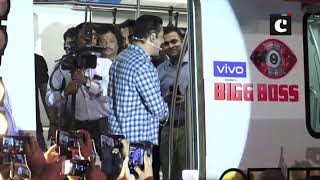 Bigg Boss 13 launch: Salman Khan arrives in Mumbai Metro