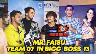 Mr. Faisu Reaction On Salman Khan's Bigg Boss 13 | Team 07 In Bigg Boss 13